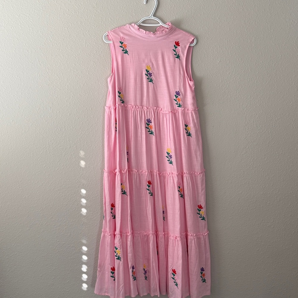 J.Marie floral embroidered dress